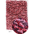 Space dyed yarn carpet polyester